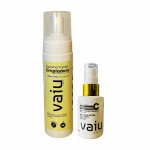 Serum de Vitamina C 20% y Espuma Facial Limpiadora Syndet / VAIU